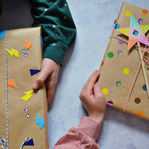 All Wrapped up! Quick and easy gift wrapping ideas for kids
