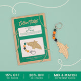Make Your Own Bat Keyring Kit