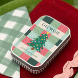 Personalised Happy Holidays Christmas Tin