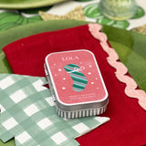 Personalised Happy Holidays Christmas Keepsake