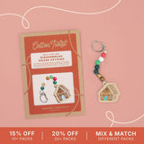 Make Your Own Gingerbread House Keyring