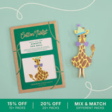 Make Your Own Giraffe Peg Doll Kit
