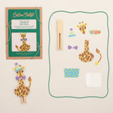 Make Your Own Giraffe Peg Doll Kit