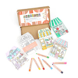Colour Your Own High Street Kit With Watercolour Pencils