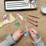 Make Your Own Dinosaur Scene Craft Kit