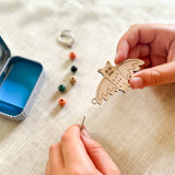 Halloween Bat Keyring Gift Kit
