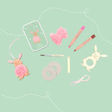 Personalised Make Your Own Pom Pom Bunny Gift Kit