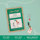 Make Your Own Santa Claus Keyring