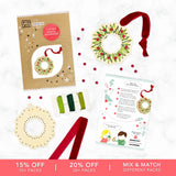 Make Your Own Stitched Wreath Decoration