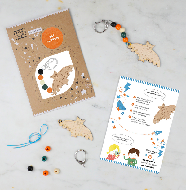 make your own bat keyring kit