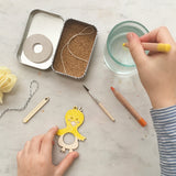 Personalised Make Your Own Pom Pom Chick Gift Kit