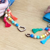 'You and Me' Tassel Keyring Gift Kit