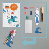 Make Your Own Surfer Peg Doll