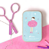 Personalised Pom Pom Ballerina Gift Tin