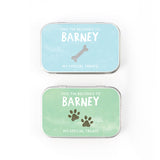 Personalised Pet Treat Keepsake Tins