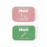 Personalised Pet Treat Keepsake Tins