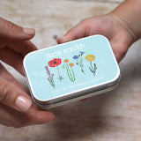 Personalised Teacher Seed Gift Tin