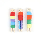 Personalised Worry Dolls Keepsake Craft Gift