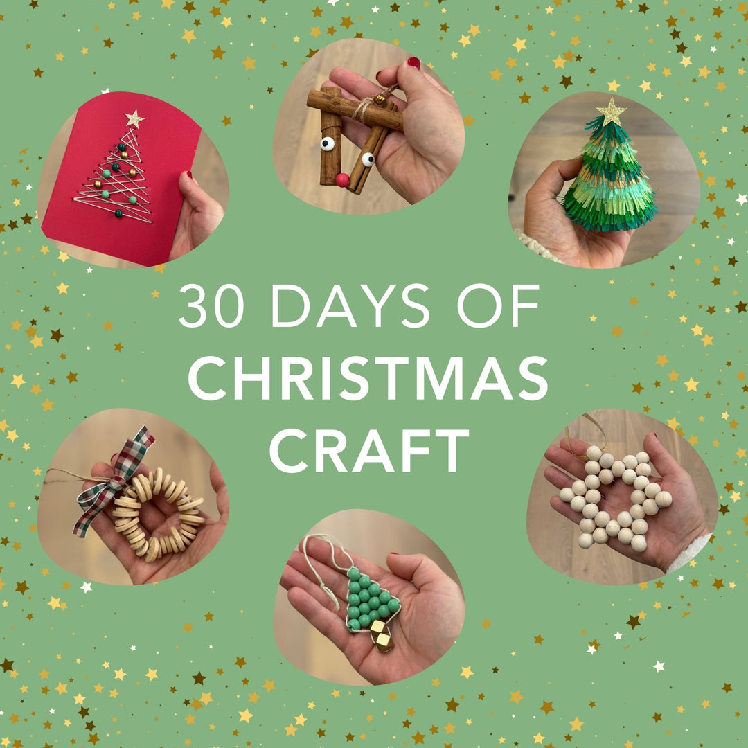 30 Days of Christmas Crafts: Let the Festive Fun Begin! 🎄 – CottonTwist