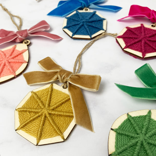 How to make woven decorations