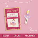 Make Your Own Ballerina Peg Doll