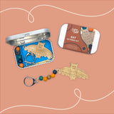 Halloween Bat Keyring Gift Kit