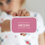 Plain Text | Personalised Keepsake Tin