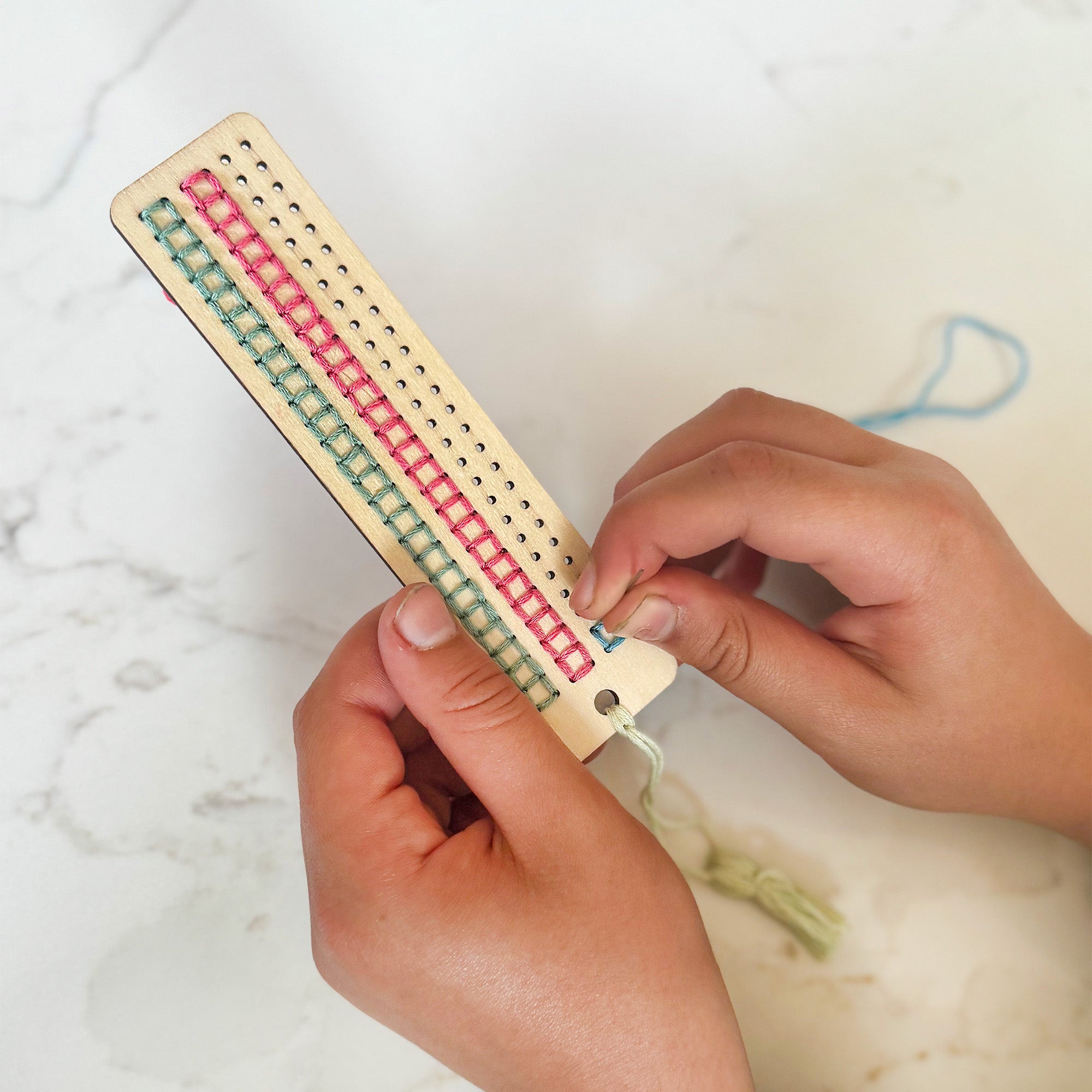 Make Your Own Stitched Tassel Bookmark Kit | Cotton Twist – CottonTwist