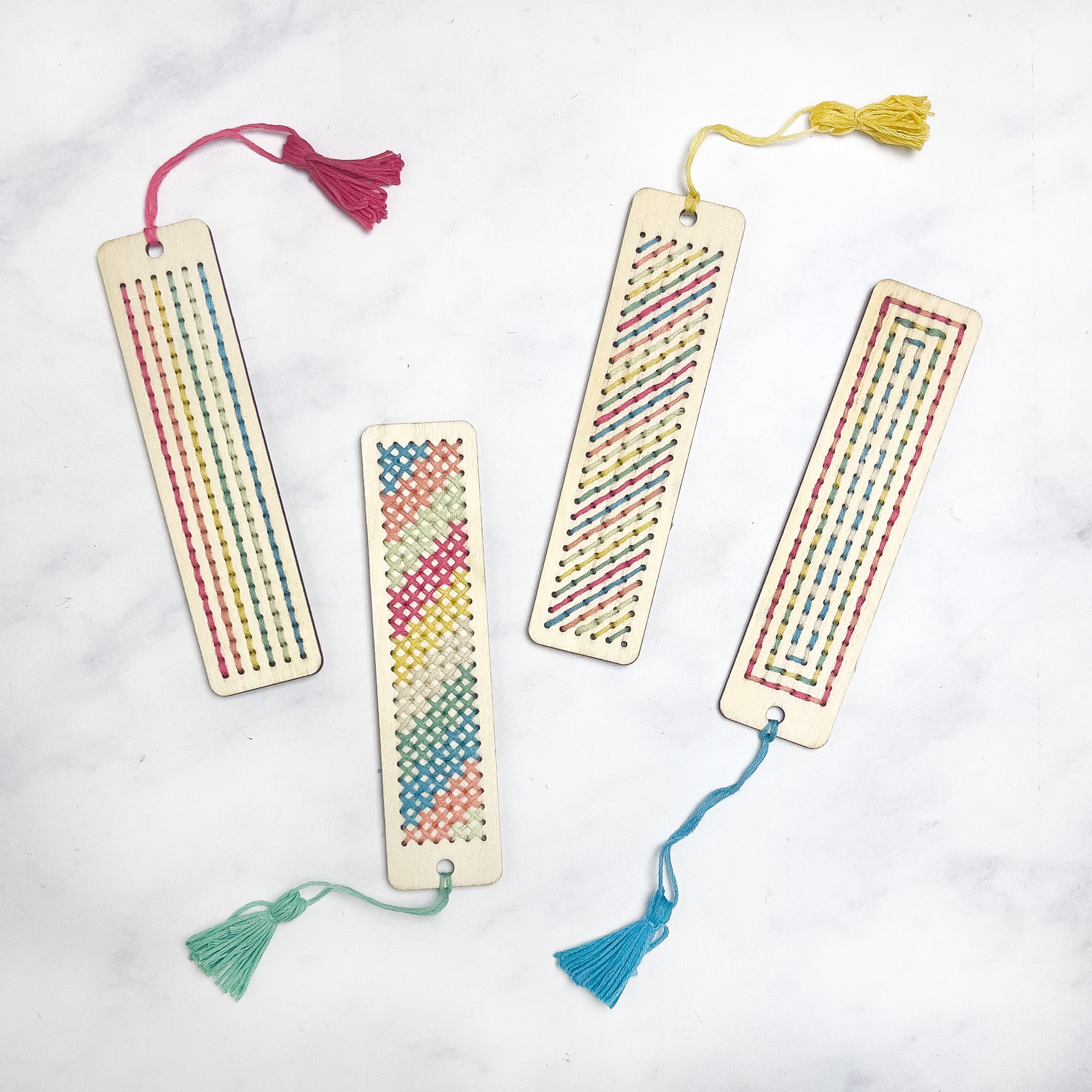 Make Your Own Stitched Tassel Bookmark Kit | Cotton Twist – CottonTwist