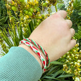 Make Your Own Strawberry Kumihimo Bracelet