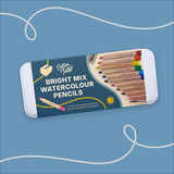 Bright Watercolour Pencils Set