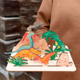 Make Your Own Dinosaur Scene Craft Kit