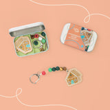 Gingerbread House Keyring Gift Kit