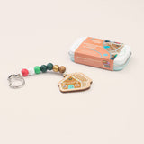 Gingerbread House Keyring Gift Kit