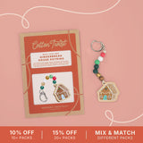 Make Your Own Gingerbread House Keyring