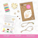 Heart Friendship Bracelet Kit