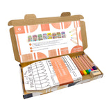 Colour Your Own High Street Kit With Watercolour Pencils