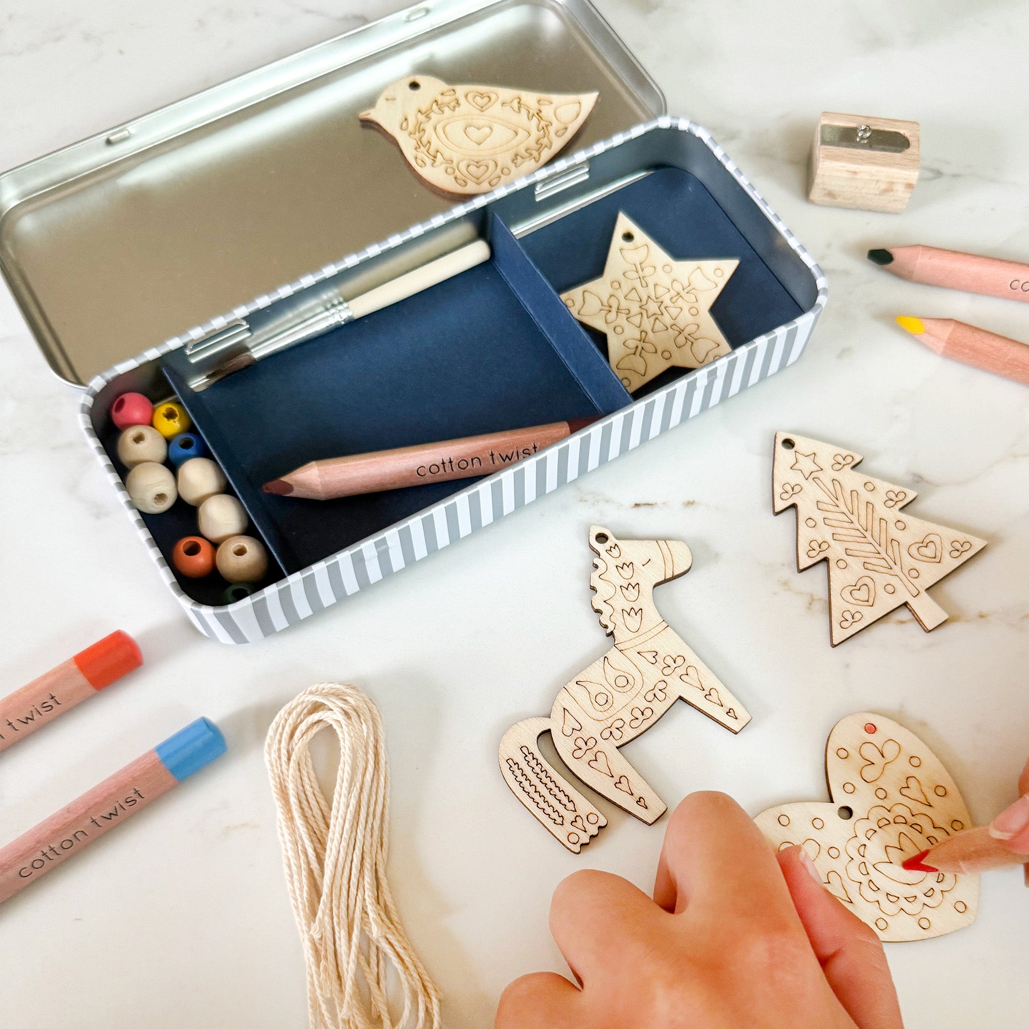 Decor Kit Conner Folk Art Decoration Kit | Cotton Twist – CottonTwist