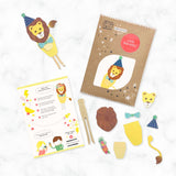 Make Your Own Lion Peg Doll Kit