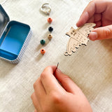 Halloween Bat Keyring Gift Kit