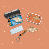Halloween Bat Keyring Gift Kit