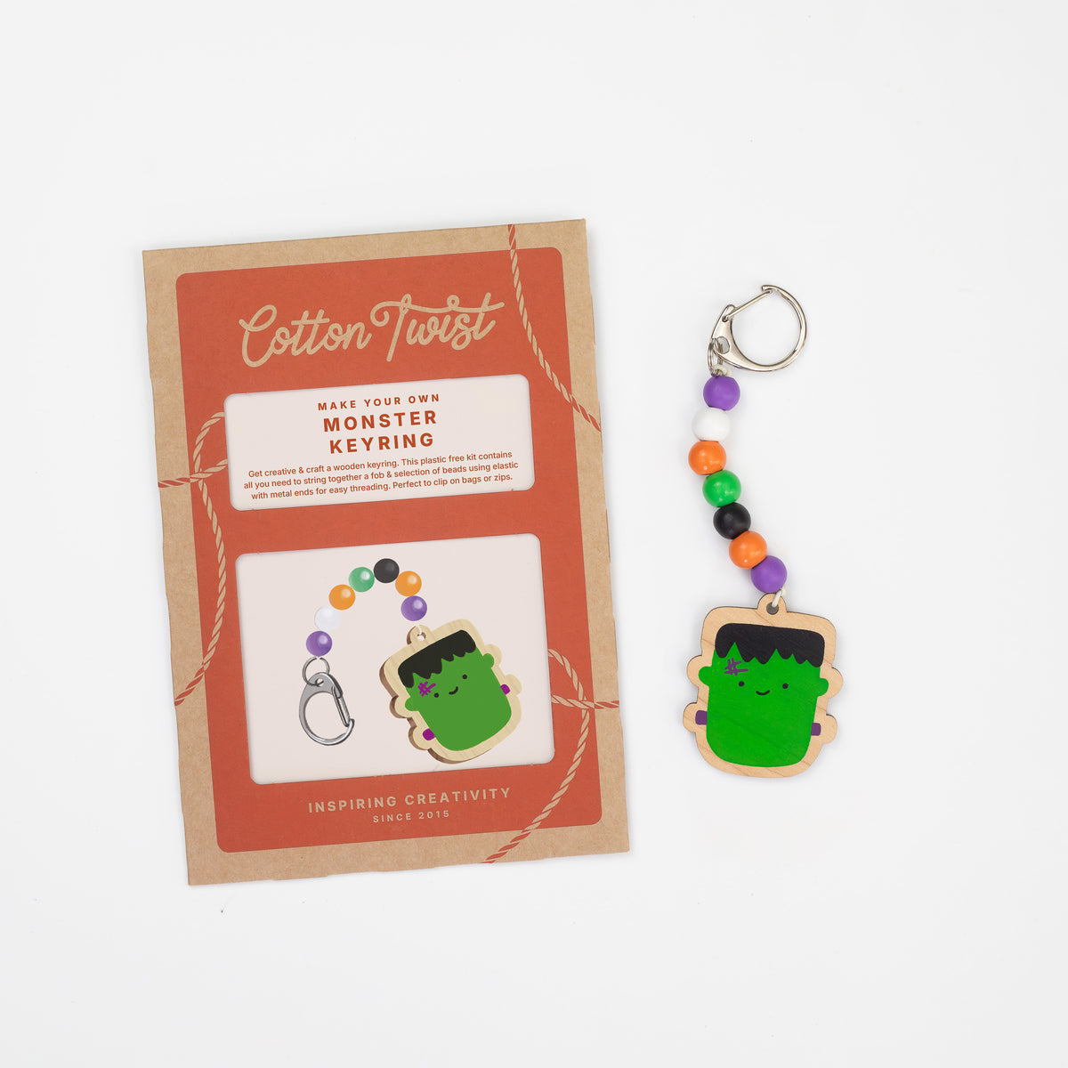 Make Your Own Monster Keyring | Cotton Twist – CottonTwist