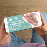 Pastel Watercolour Pencils Set