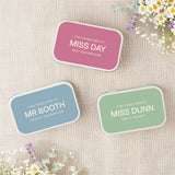 Personalised 'Thank You Teacher' Gift Tins - Pastel Edit