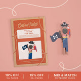 Make Your Own Pirate Peg Doll