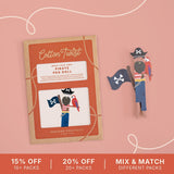 Make Your Own Pirate Peg Doll