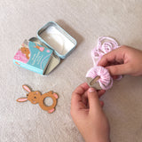 Make Your Own Pom Pom Bunny Decoration Kit
