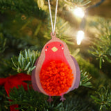 Make Your Own Pom Pom Robin Decoration Kit