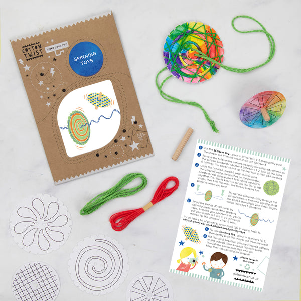 make your own spinning toys kit