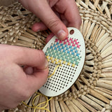 Make Your Own Stitched Egg Decoration